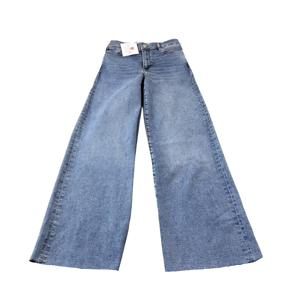 FRAME Le Slim Palazzo High Rise Wide Leg Jeans Rowley Raw After 28x30 NWT